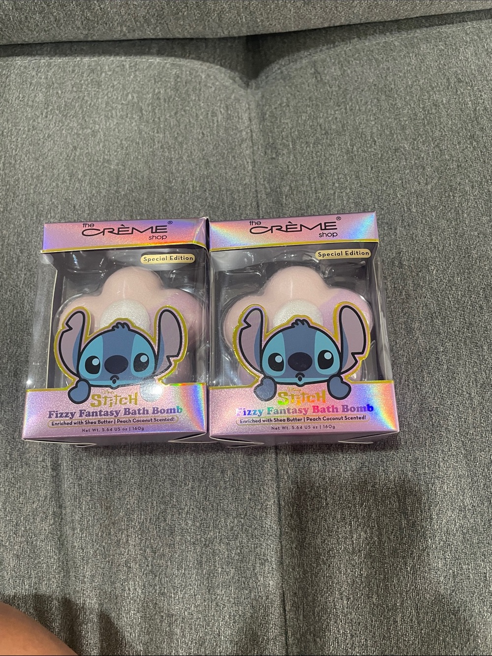The Crème Shop Stitch Pink Fizzy Fantasy Bath Bomb - Special Edition